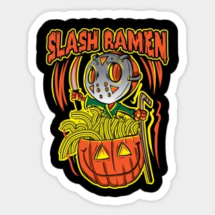 Slash Ramen with Jason Voorhees Sticker